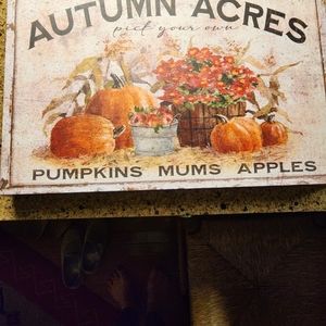 Autumn Acres sign